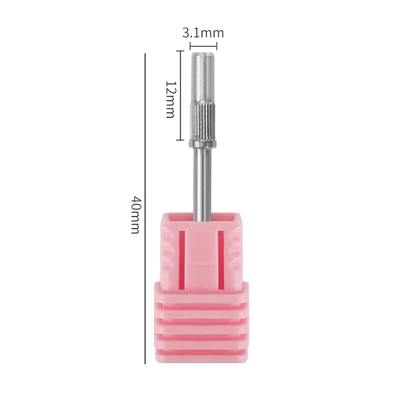 3.1mm Mini Nail Stainless Steel Sanding Bands Mandrel For Manicure Sandpaper Ring Holder Nail Drill Accessories Nail Art Tools