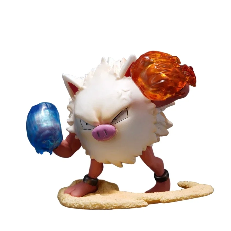 Primeape Action Figure Model Toy Boxing Fighting Character Collectible Gift Desktop Decoration