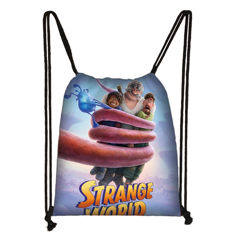 Strange World Proximity Wstring Sacs à la mode pour garçons et filles, sac à provisions grande capacité, sac à dos pour adolescents, sacs de plage de voyage portables