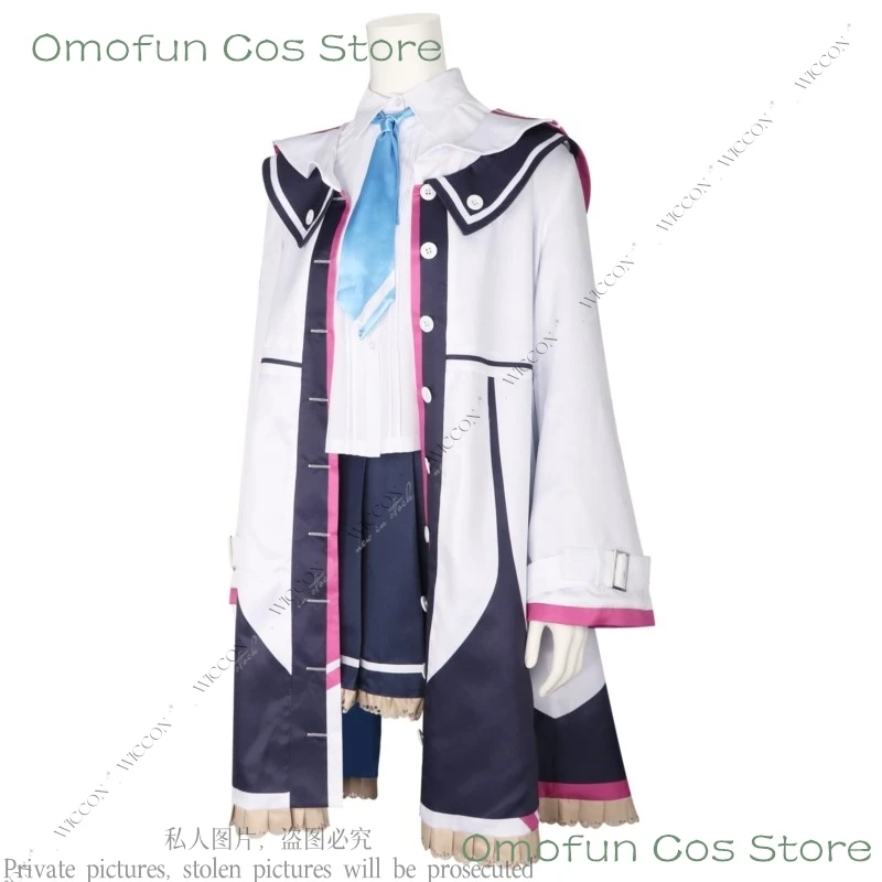 Saiba Momoi Saiba Midori Anime Blu Archivio Gioco Costume Cosplay Parrucca Giacca Cappotto Halloween Party Carnevale Outfit Copricapo