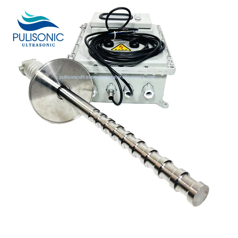 20khz 2000W Anti-Explosive Ultrasonic Probe Sonicator For Methanol And Ethanol Mixture Plant Solvent Extraction Equipment