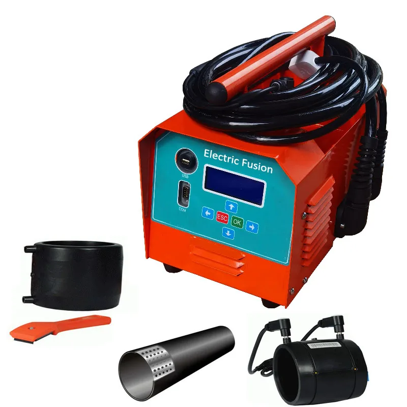 Tubo dell'hdpe della macchina di elettrofusione RTB 20-315mm, tubo zweld della macchina di testa del saldatore di plastica