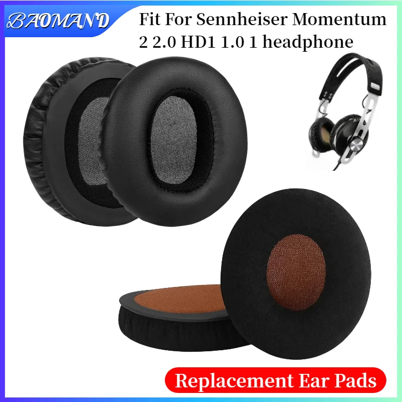 

Replacement Ear Pads for Sennheiser Momentum 2 2.0 HD1 1.0 1 Headphones Memory Foam Ear Cushions High Quality