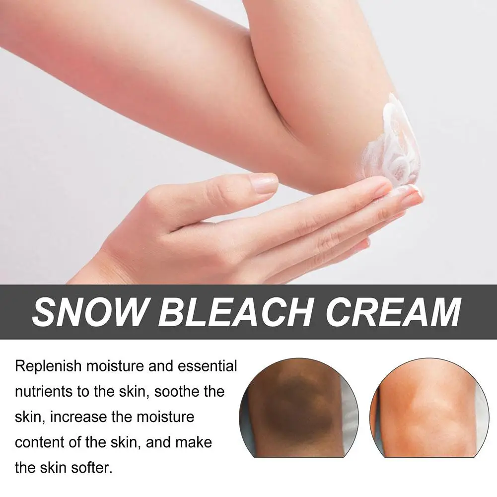 30ml Body Whitening Bleach Cream Brighten Underarm Elbow Knees Joint Removal Intimate Parts Dark Spots Snow Bleach Cream