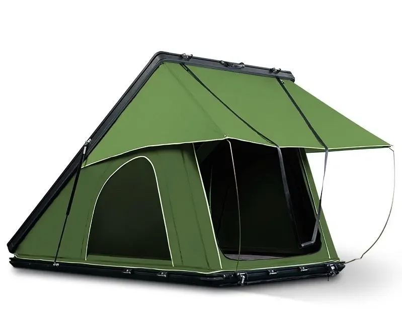 Aluminum Alloy Car Roof Lift Tent F Room Bed Hard Shell SUV Fully Automatic Car Tent No Setup Needed