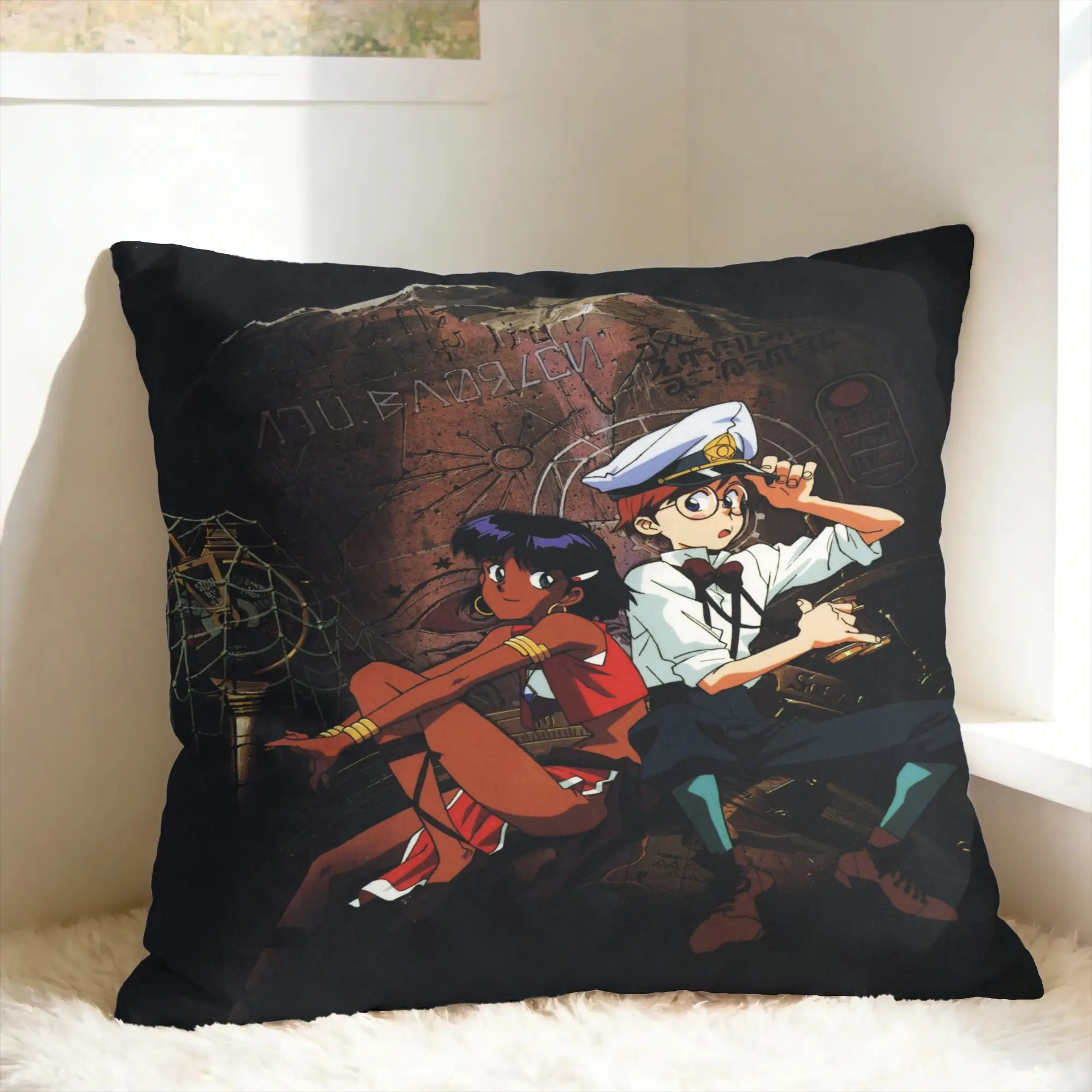 Nadia Animation Pillow Cover  Cute Funny Pillow Case For Couch Sofa Bedroom Comfy Pillowcases Gift Idea