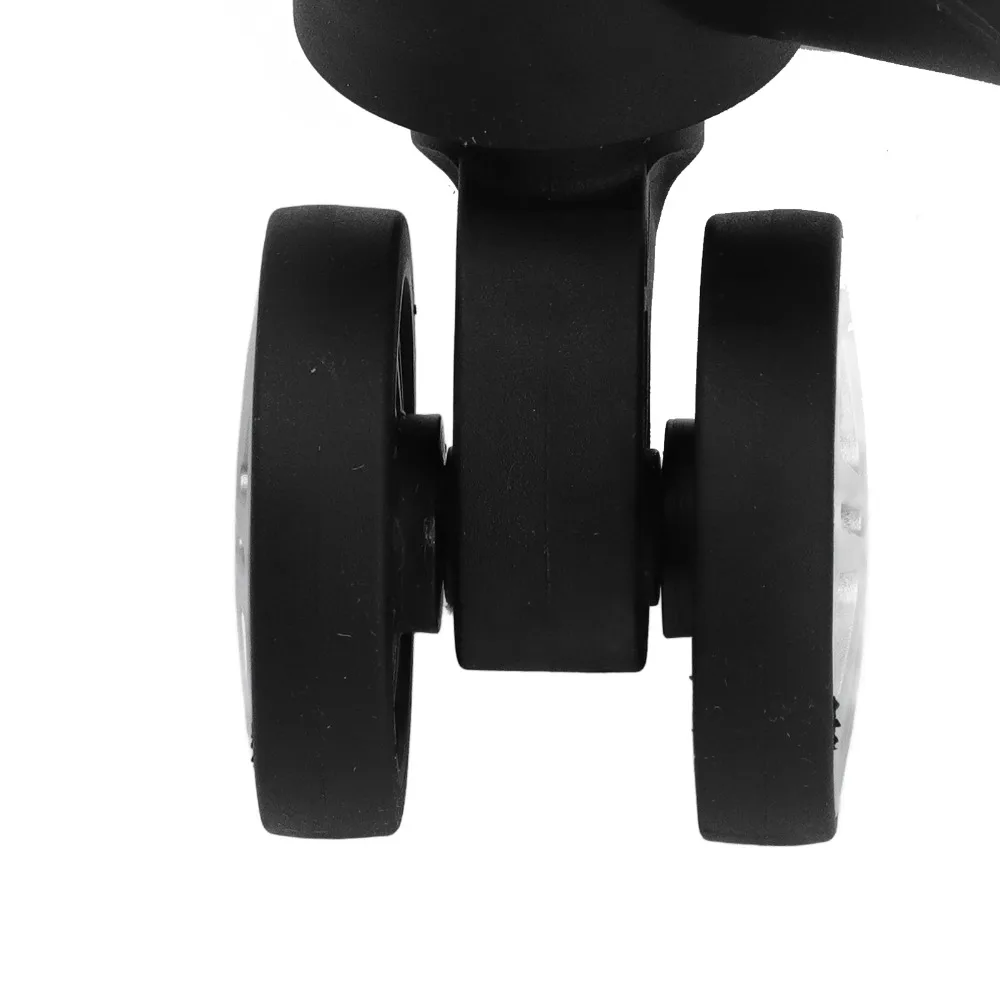 

1 Pair Durable ABS Luggage Case Wheels Mute Swivel Double Row Travel Suitcase Caster Universal Wheel Replacement Suitcases
