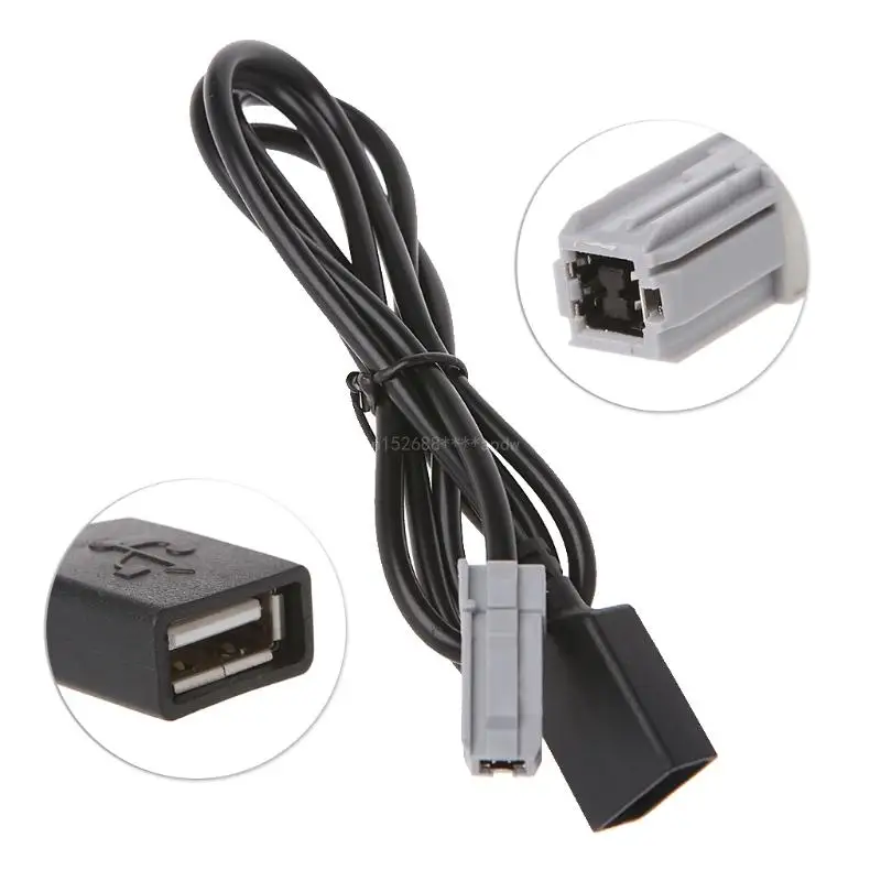 Car Aux o Media Wire To USB Adapter Conector For for EZ