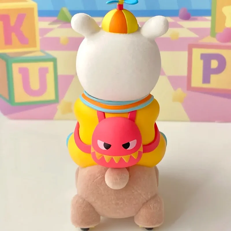 Kawaii Limited Edition Happy Baby Series Pucky Action Figure Toys PVC Pucky 100% Figure Gifts for Kids Lovely Pucky Figure Doll