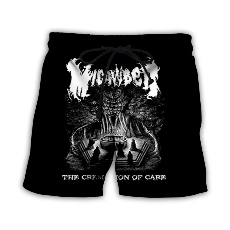 Nieuwe Mode Dames/Heren 3d Print Micawber Rock Zomer Strandshort Streetwear Heren Snelle Droge Vakantie Casual Shorts