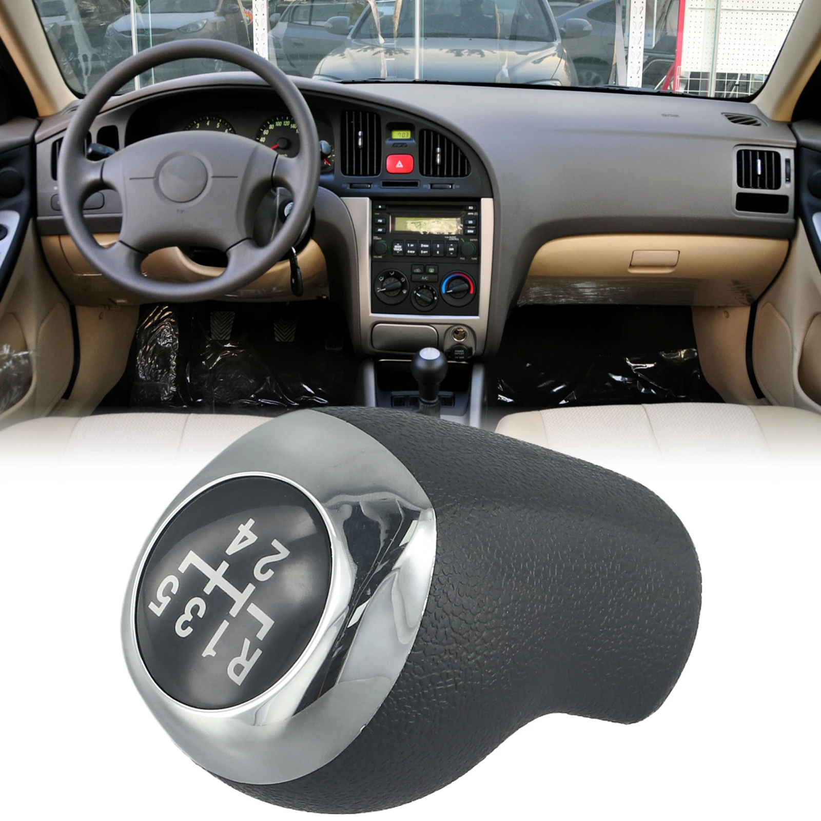 

Совершенно новая 5-скоростная ручка переключения передач, головка ручки переключения передач, долговечность, замена послепродажного обслуживания салона автомобиля