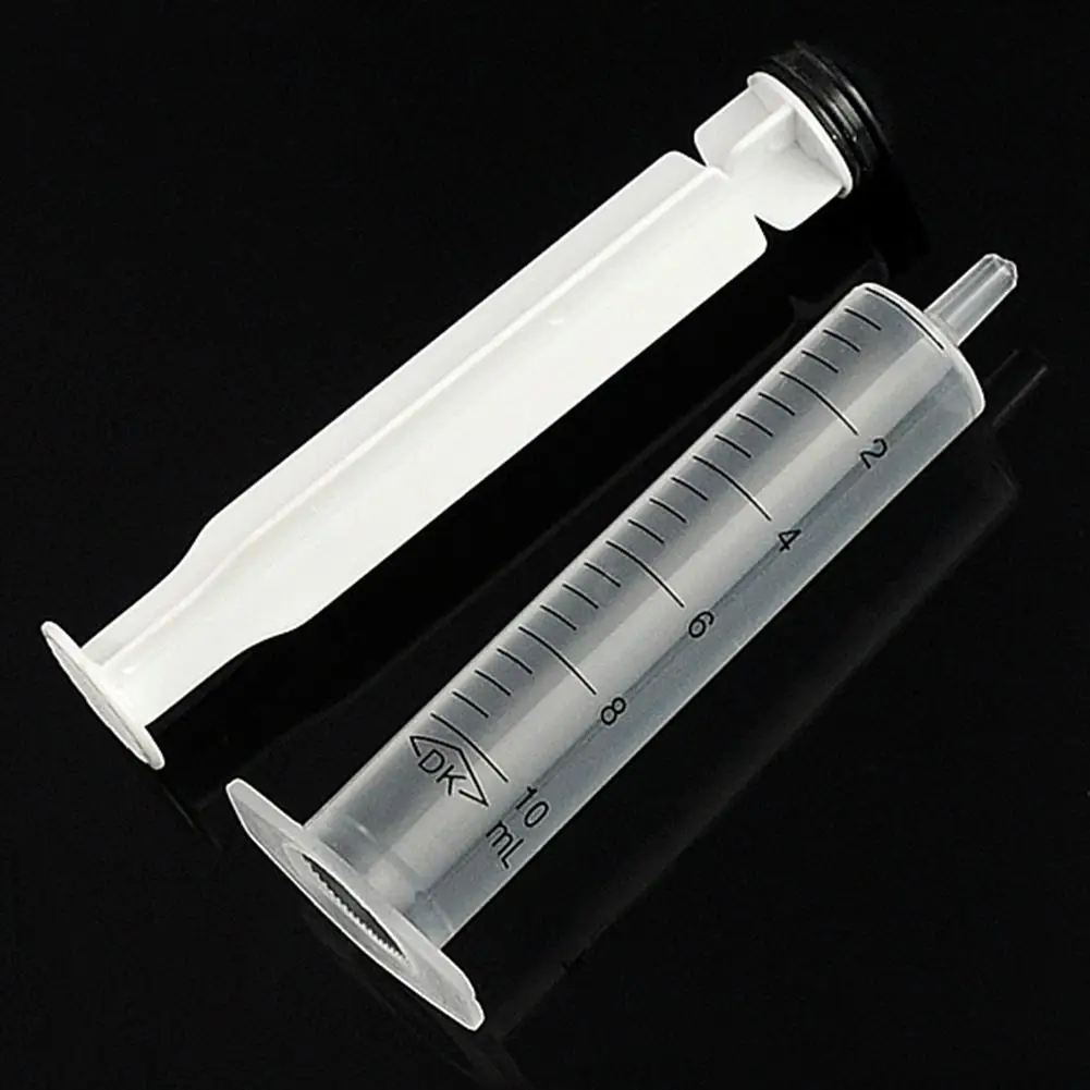 WITUSE Flash Sale 5pcs 10ml Plastic Nutrient Syringe Hydroponic Measure Disposable Sample Injector