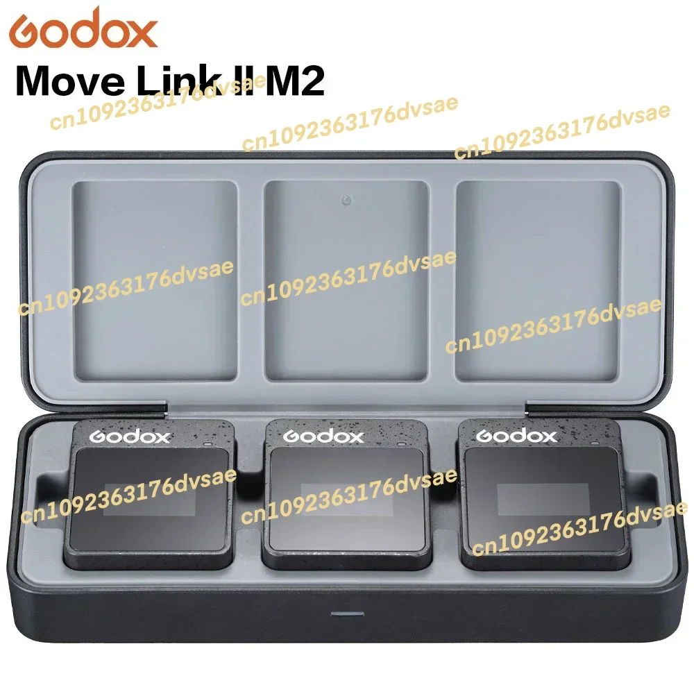 NEW Mic MoveLink II M2 2.4GHz Wireless Lavalier Omnidirectional Microphone Transmitter Receiver for Phone DSLR Camera