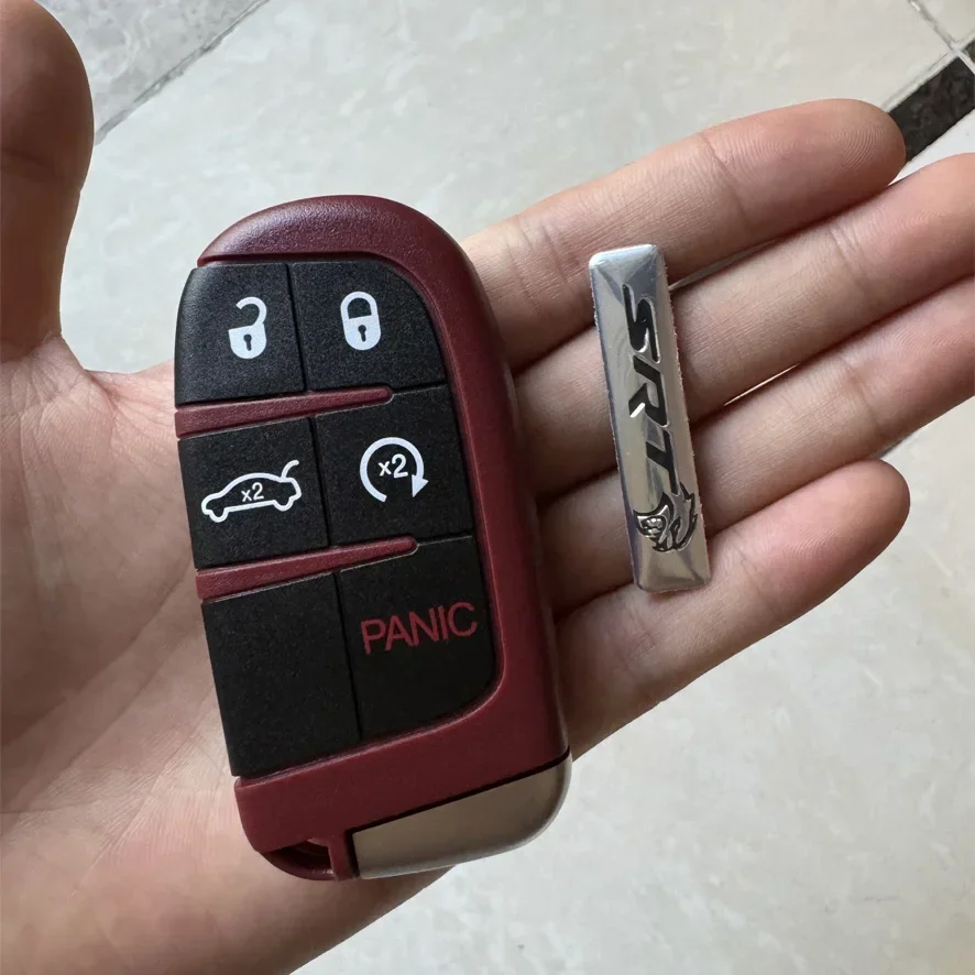 Bb key shell fob für r/t track hawk scat pack/392/hemi/heraus forderer/daytona für srt hellcat redeye weitbody viper 5 tasten