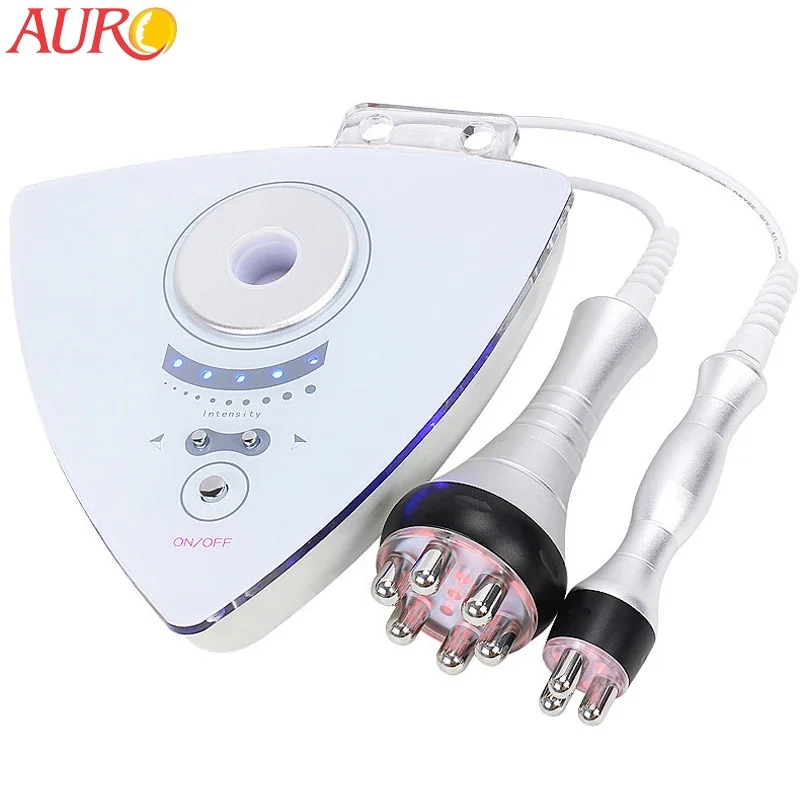 Au-38D 2 in 1 RF Mini Facial Eyes Body Massages Device Anti Wrinkle Face Skin Rejuvenation Care Tools Facial Lift Beauty Device