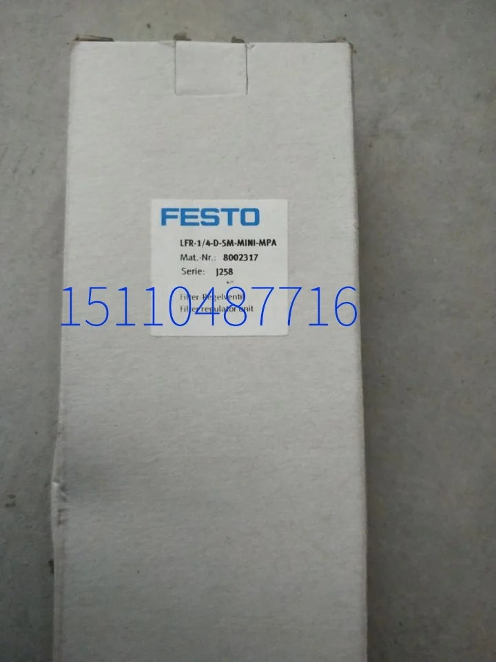 FESTO Festo Pressure Reducing Valve LFR-D-5M-MINI 8002317 Original Genuine Spot.