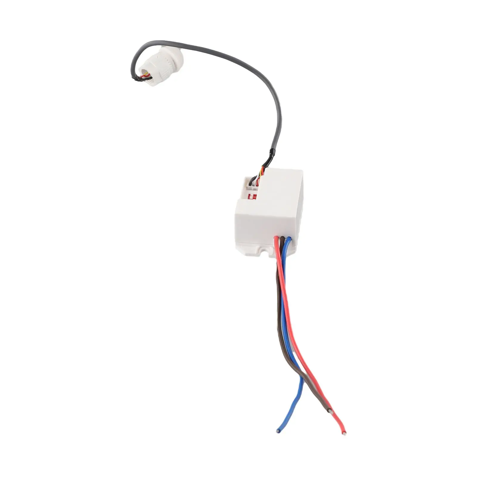 PIR Based Ceiling Occupancy Sensor with For 360 Degree Detection and Night Only or Day/Night Operation Modes 5.6x3.4x2.4cm Size