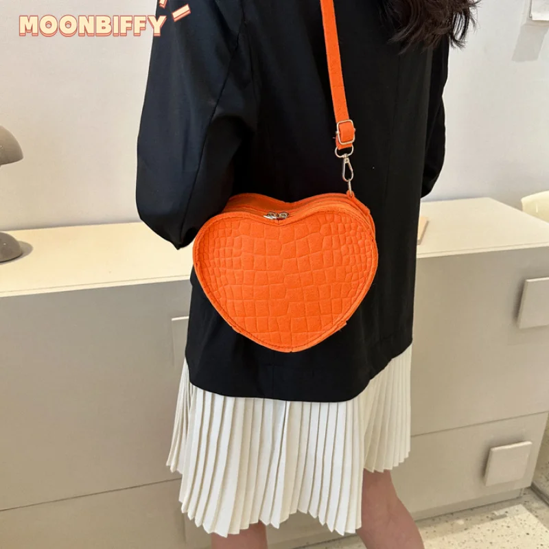 Fashion Vintage Heart Women Handbags Luxury Designer Handbag Heart Bags for Women Women\'s Shoulder Messenger 2023 Trend