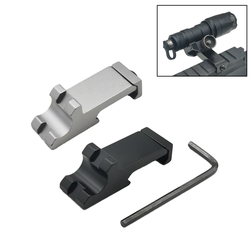 45 Degree Rail Bracket Hunting Tool Aluminum Alloy Quick Detach Rail Mount Base Hunting Accessory