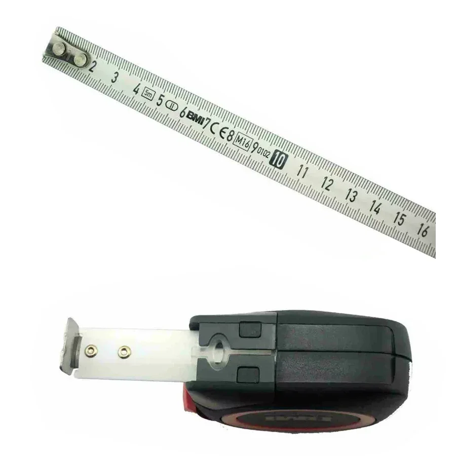 Germany BMI 411 2 / 3 / 5 / 8 m metric tape measure with millimeter scale, retractable, hand-held measuring tool