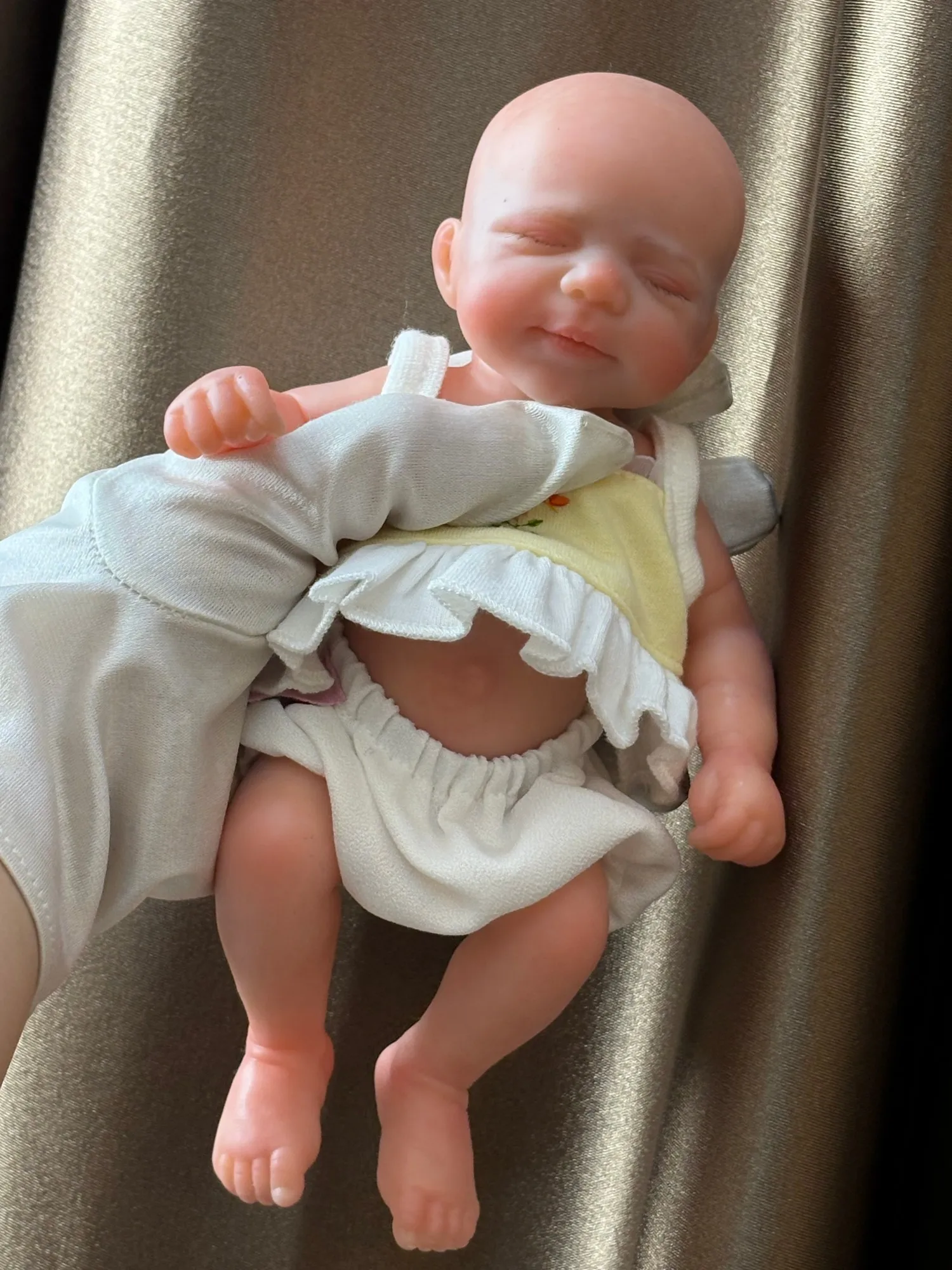 AnjoDoll 8 بوصة/20 سنتيمتر سيليكون تولد من جديد دمية باسكال بيبي نابض بالحياة رسمت الجلد قابل للغسل دمية الوليد ، لعبة تحصيل هدية للأطفال #6