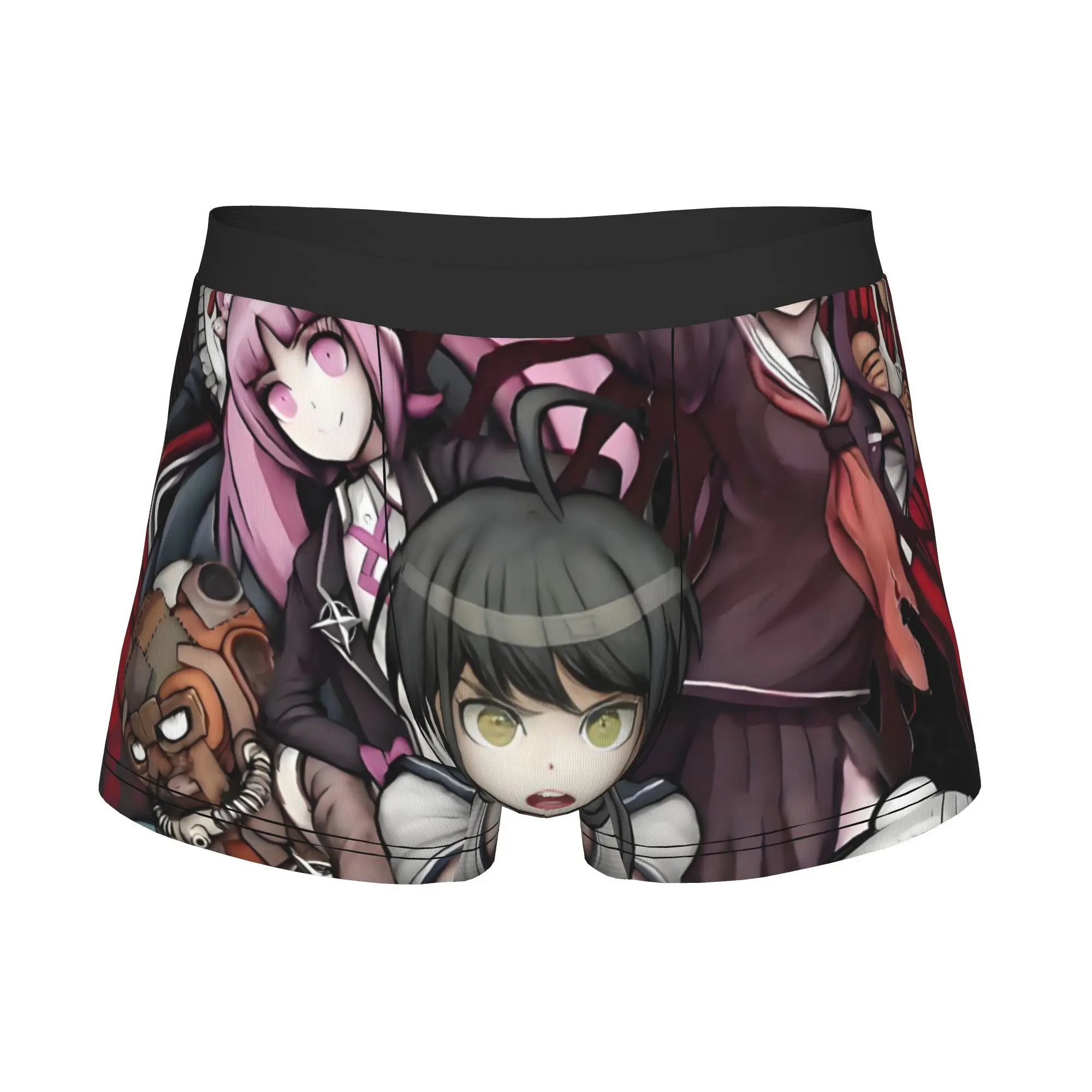 Danganronpa Another Episode Boxers Shorts Mens Game Comic Briefs Underwear Fashion Underpants