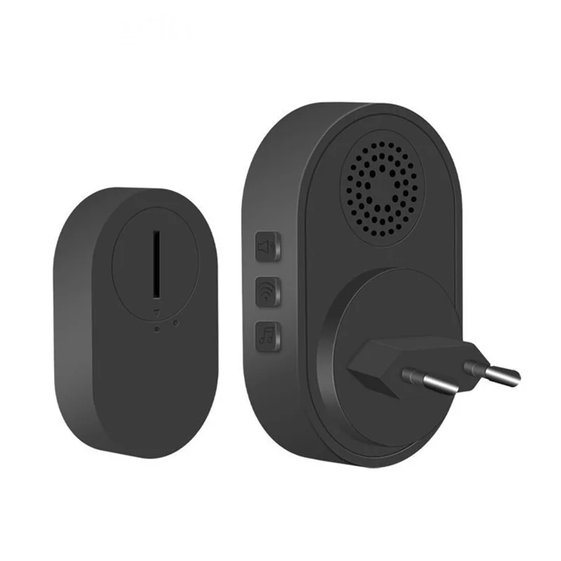 A23F-Intelligent Wireless Doorbell Home Welcome Doorbell Waterproof Smart Door Bell Chime Waterproof Emergency Button