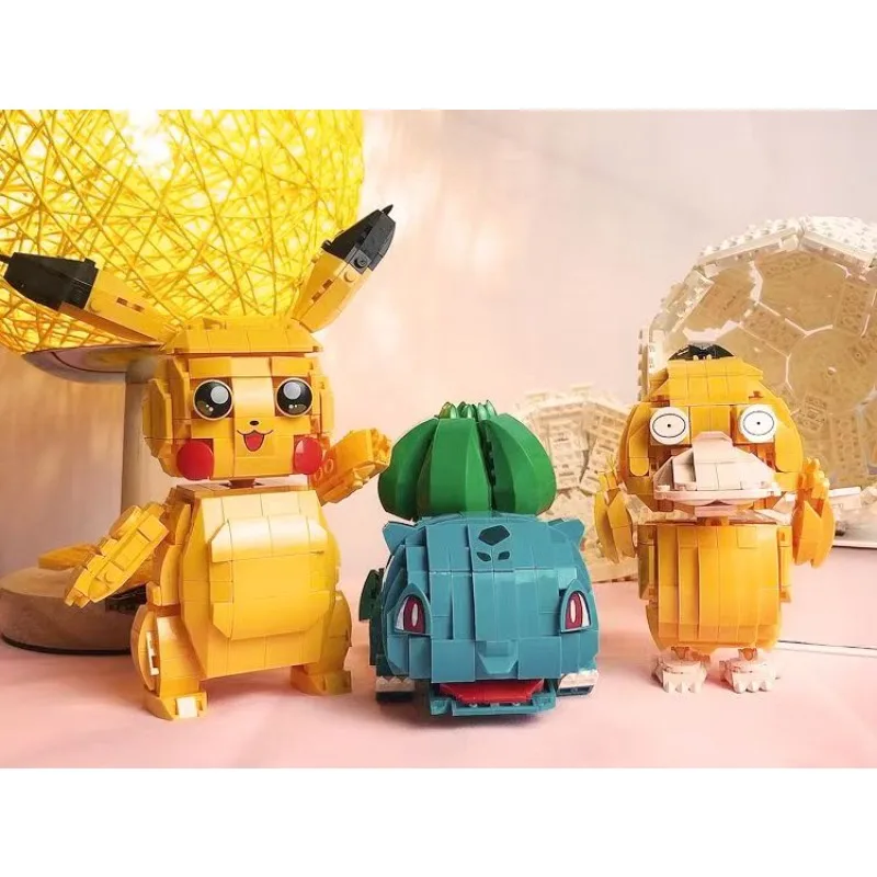 

Конструкторы Покемон, развивающие игрушки для детей, подарки ручной работы на день рождения и праздники для мальчиков и девочек