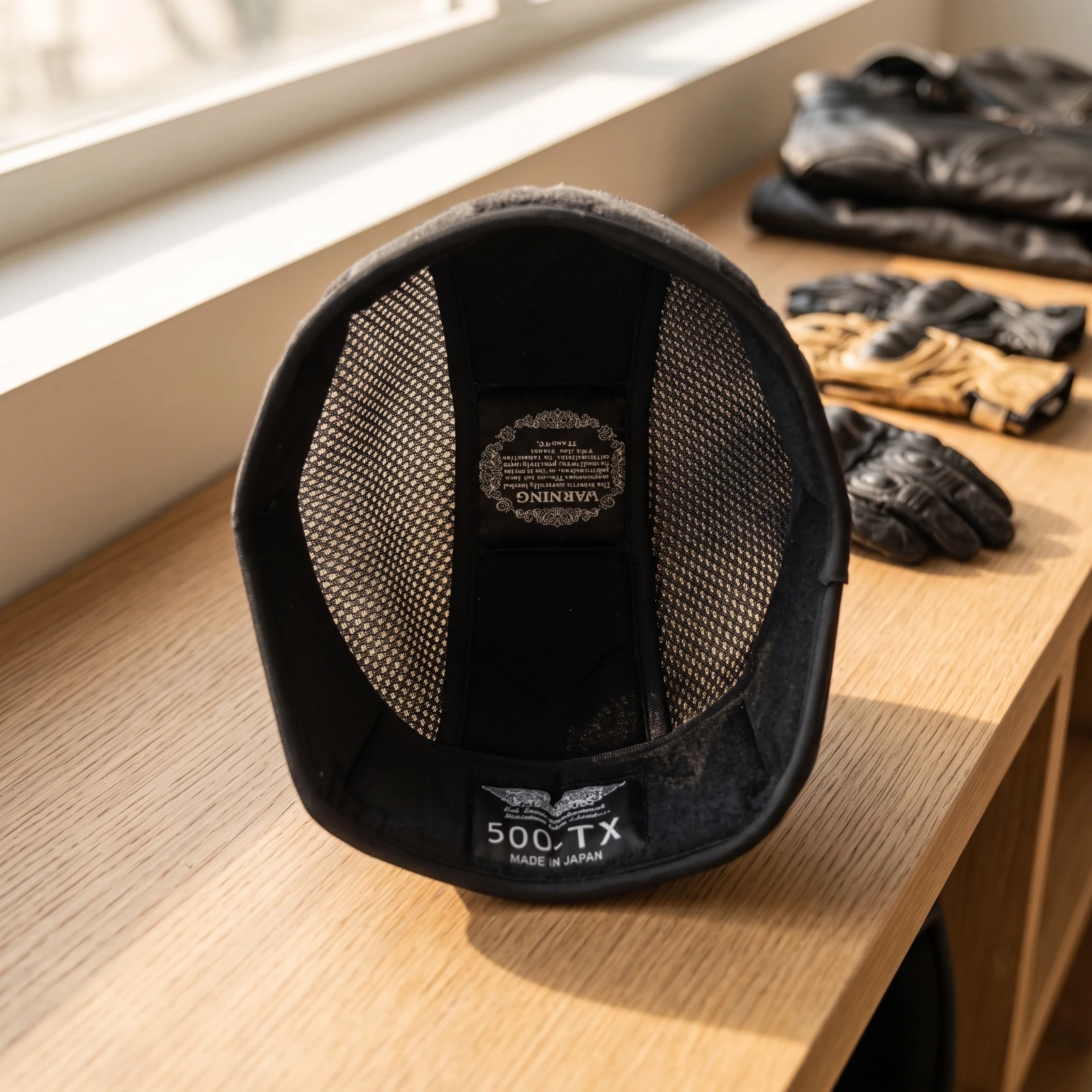 Replacement Helmet Liner Black Helmet Lining Inner Liner with Mesh Panels Sweat Absorbent Soft for Motorcyclists, Everyday Use