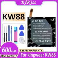 Durable Premium Replacement Smartwatch Battery For Kingwear Smart Watch KW88 Pro Kw88pro Batteria 600Mah