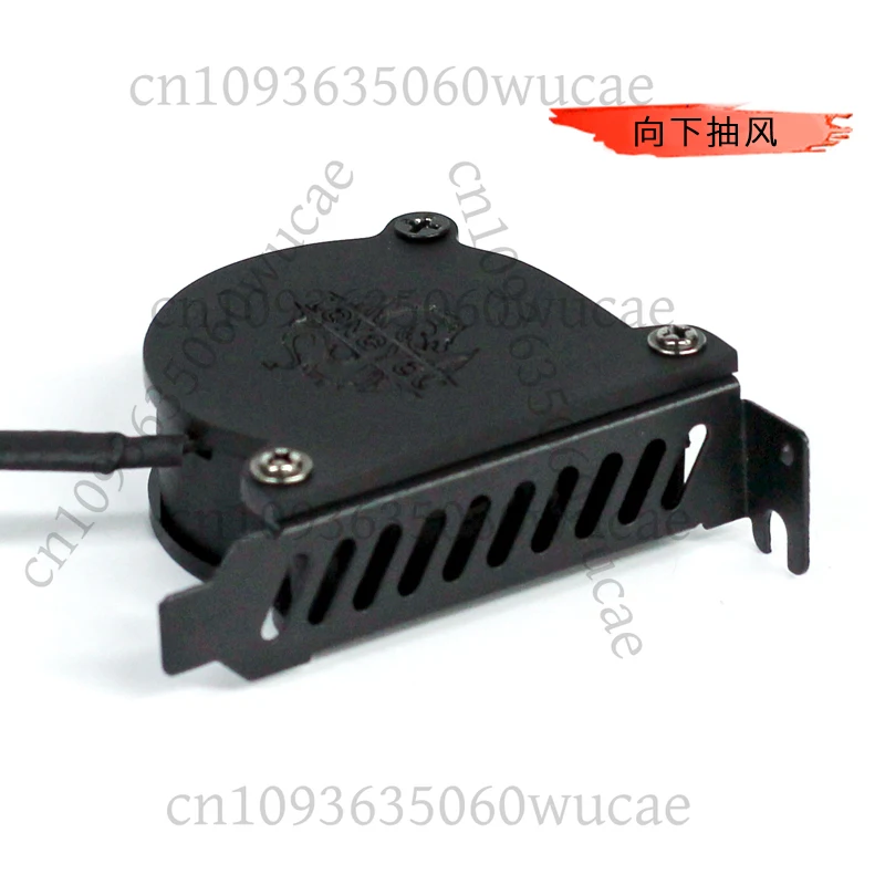 Case Exhaust Fan PCI Half Height Small Case Turbo Exhaust Cooling Fan Graphics Card Cooling Exhaust Fan