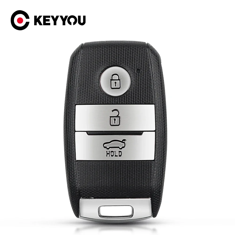 KEYYOU 3 Buttons Car Key Shell For Kia K3 Sportage K4 KX5 KX1 K5 Forte Kxcross Pegas KX3 2013-2016 Remote Entry FOB