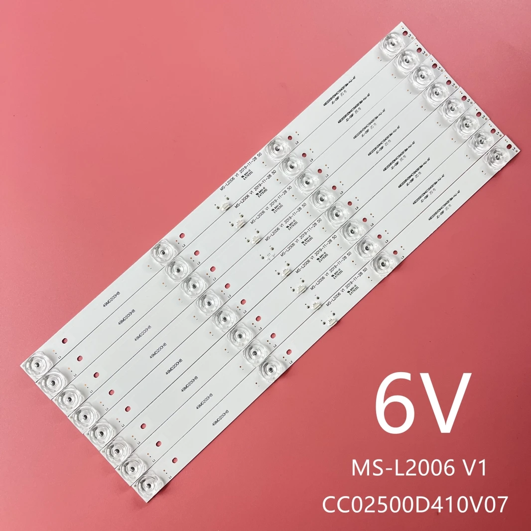 TV backlight CC02500D410V07 50E20 8X4 for MS-L2006 V1 AMCV LE-50ZTUS27 DEXP U50E9000Q STARWIND SW-LED50U3011BS2S SW-LED50U303BS2