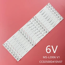 TV backlight CC02500D410V07 50E20 8X4 for MS-L2006 V1 AMCV LE-50ZTUS27 DEXP U50E9000Q STARWIND SW-LED50U3011BS2S SW-LED50U303BS2
