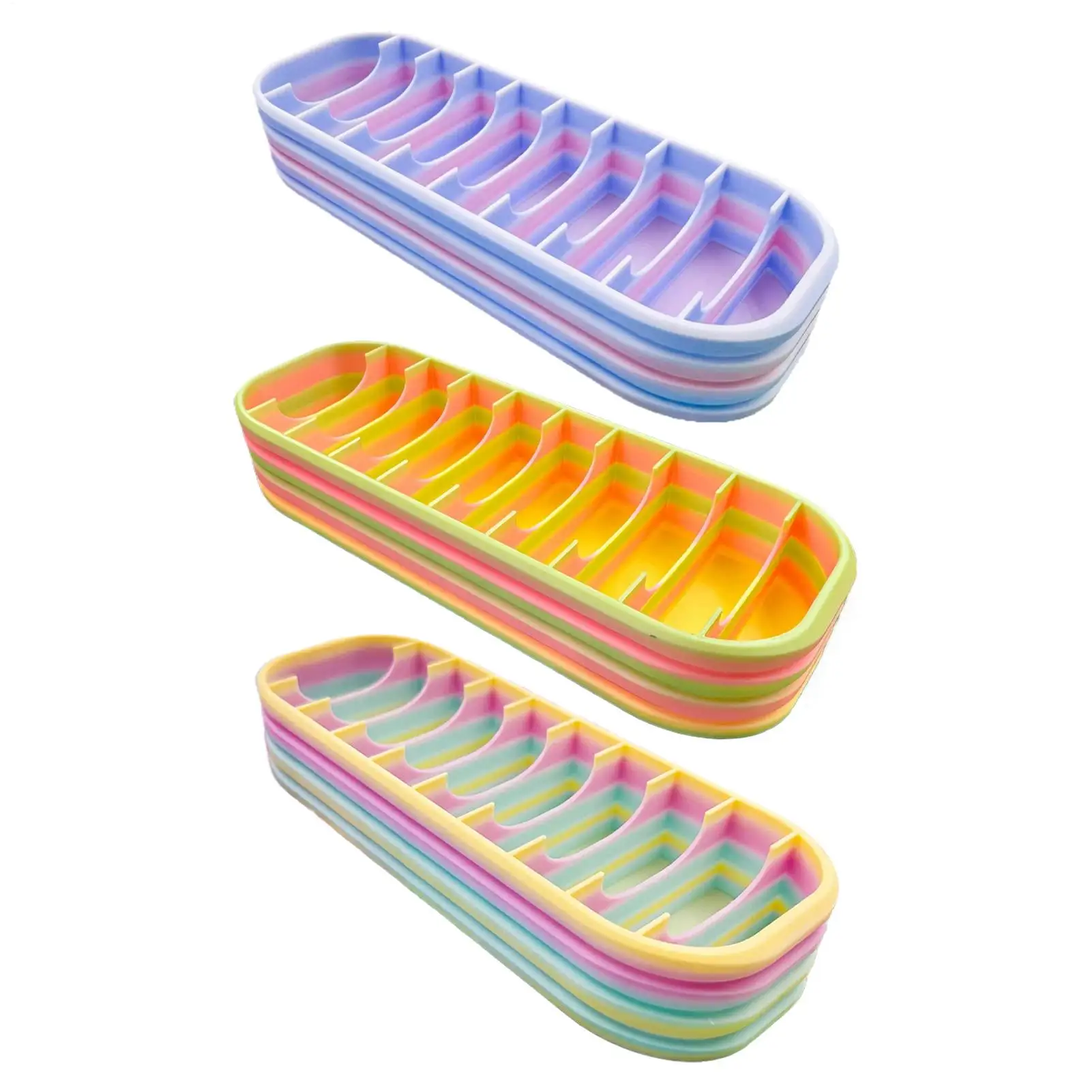 10 Grids Diamond Packets Storage Box Ziplock Bags Jewelry Bead Storage Box With Color-Coded Painting Tools Accessories