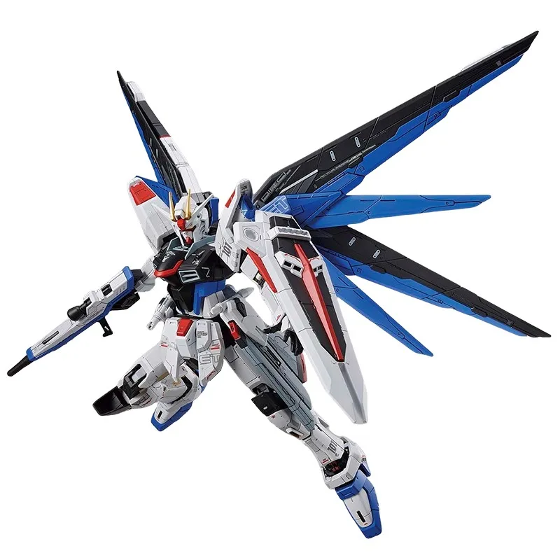 Bandai genuino FM THE GUNDAM BASE limitada ZGMF-X10A LIBER GUNDAM Ver.GCP [Color claro] Anime figura de acción juguetes de modelos de ensamblaje