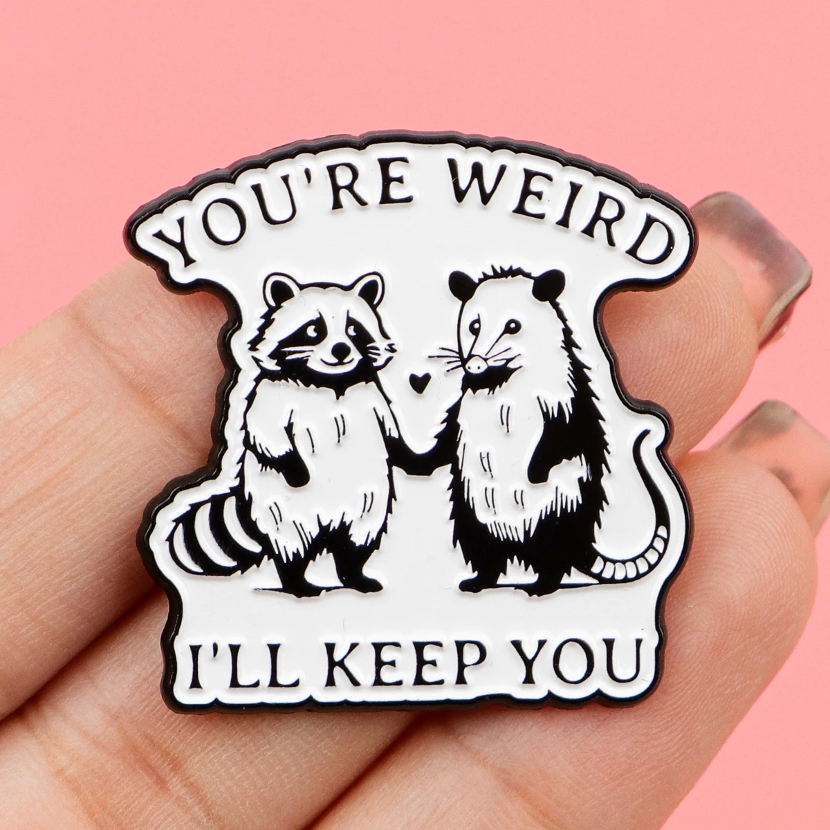 Cute Animal Quotes Enamel Pins Cartoon Bear Brooch Badge on Backpack Clothing Lapel Pin Costume Accessories Fashion Jewelry Gift image 4