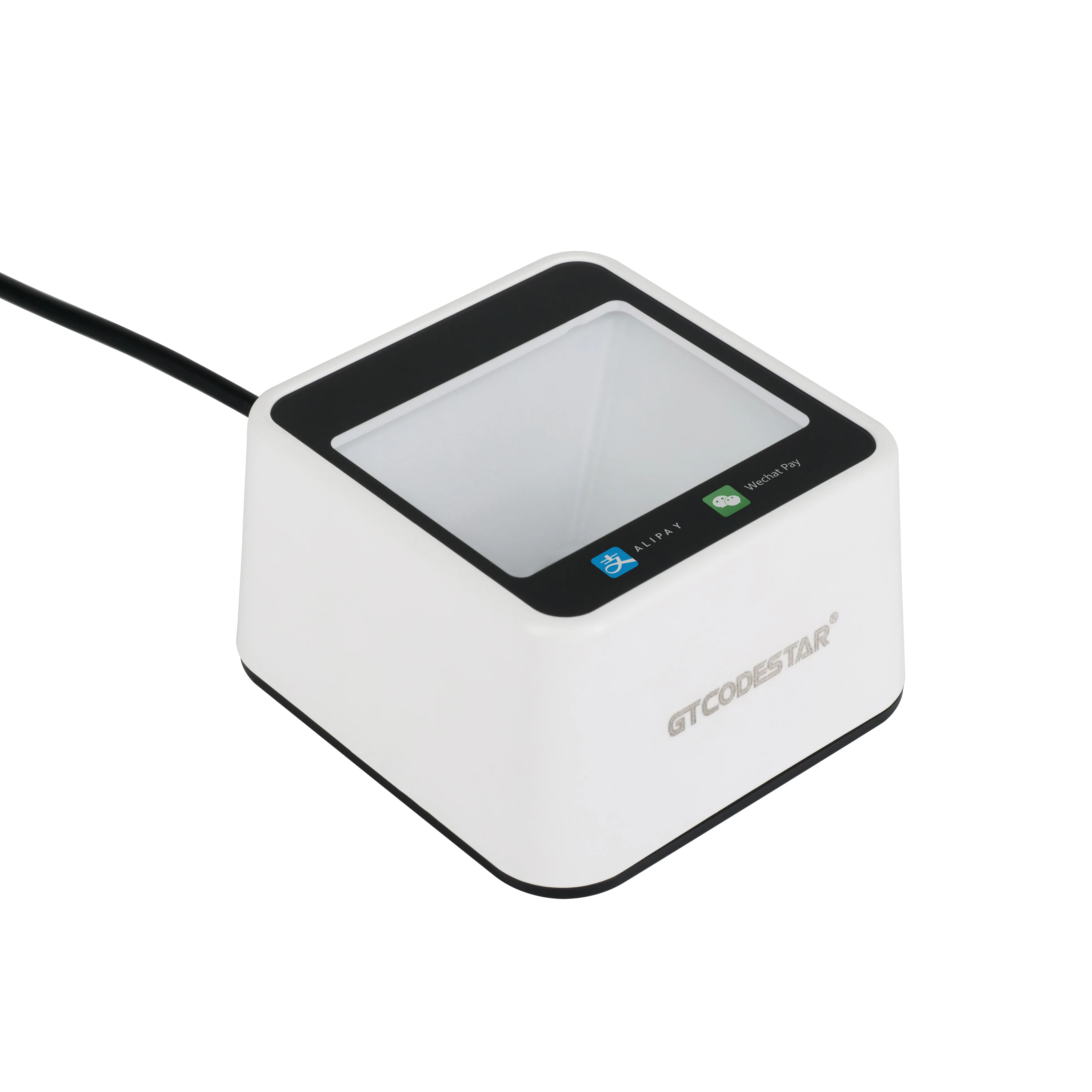 Mobile Payment Box 2D Barcode Reader Flatbed Qr Code Scanner