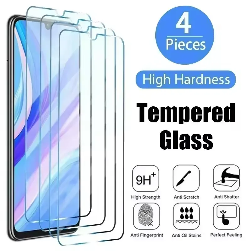 3Pcs Full Cover HD Tempered Glass For Xiaomi Redmi 8 9 9A 9C 9T 10 10C Screen Protector