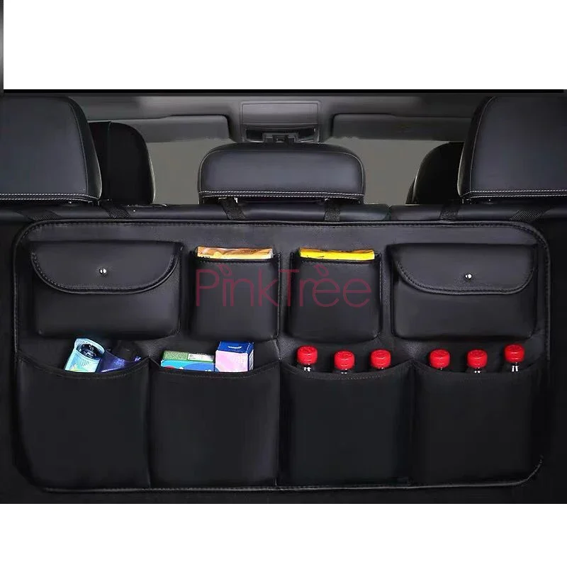 

For Mercedes-Benz Vito W447 V Class V260 Car Rear Seat Back Storage Bag Multi-use Car Trunk Organizer Accessories
