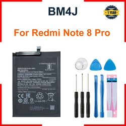 Xiao mi BM4J 4500mAh Battery For Xiaomi Redmi Note 8 Pro High Quality Phone Replacement Batteries