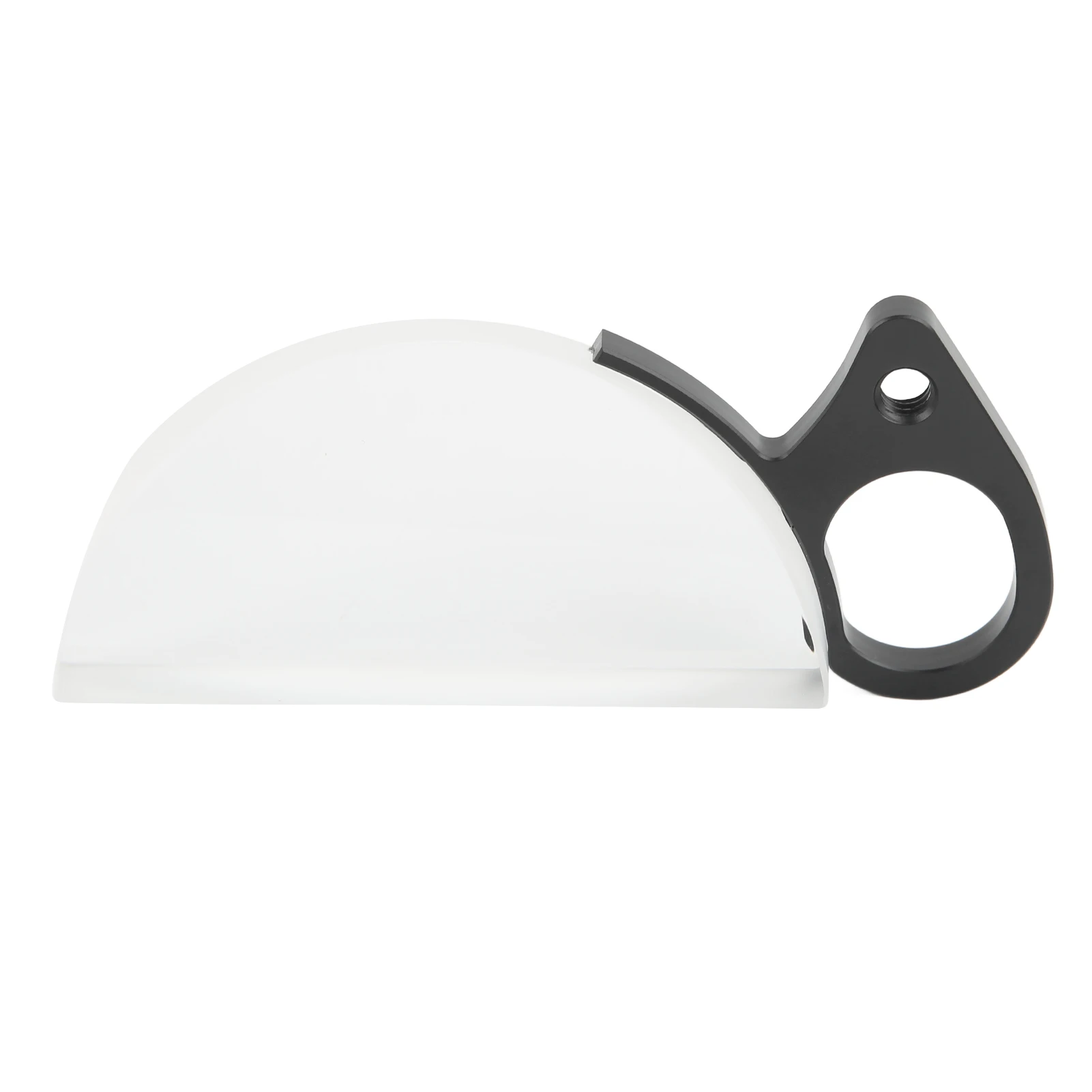 80mm Camera Lens Prism Optical Glass Handheld Special Effect Filter Half Moon Photography Accessories Handheld Camera Lens Prism