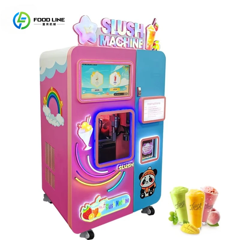 

Best Selling Fully Automatic Slush Machine Commercial Slush Frozen Drink Vending Machine
