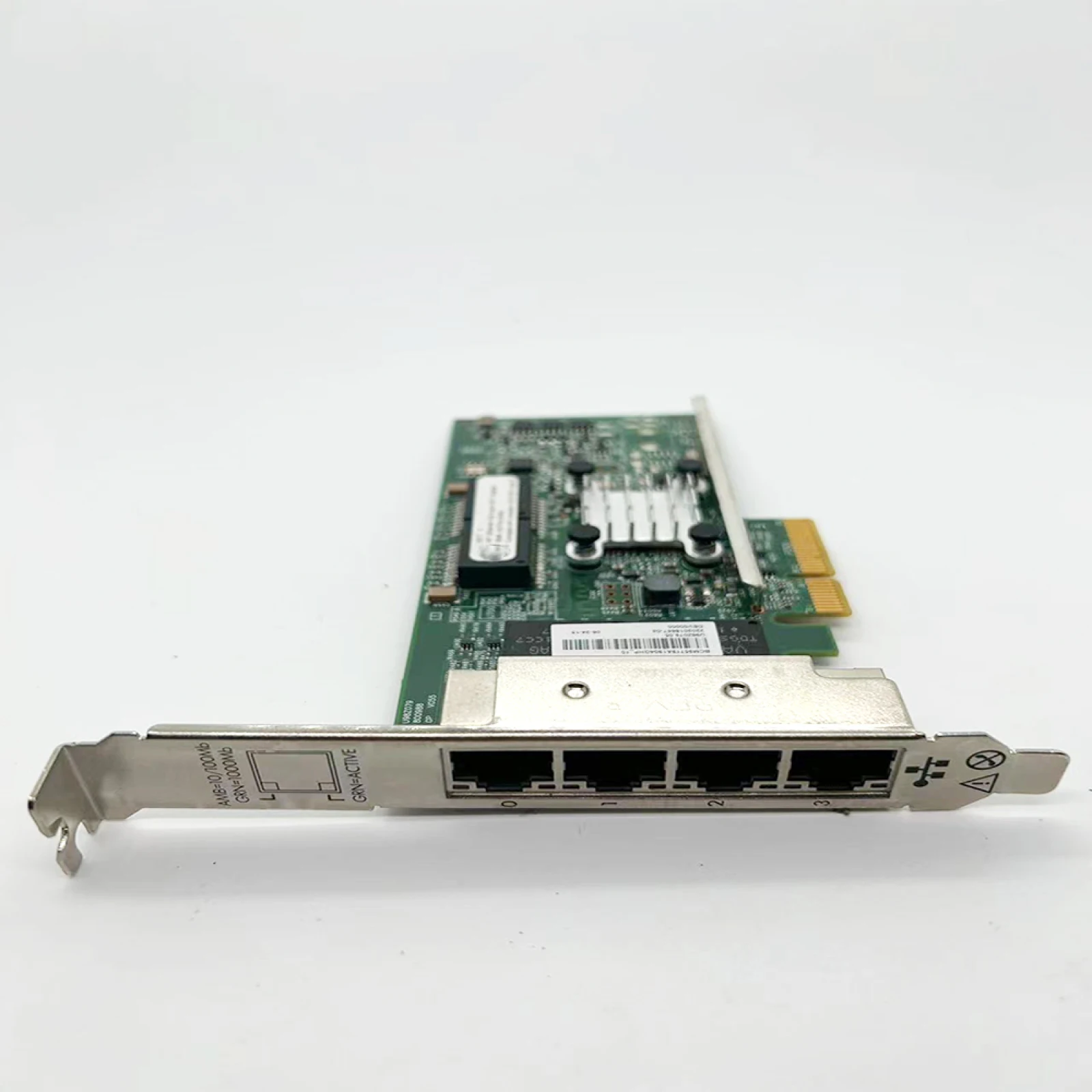 بطاقة شبكة محول إيثرنت 1 جيجابايت 4 منافذ 331T تناسب أجزاء الطابعة HP HSTNS-BN82