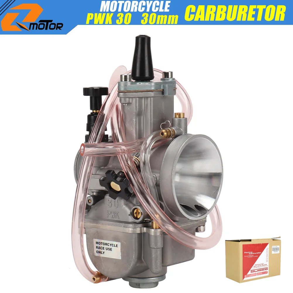 Universele PWK 24 26 28 30 32 34mm Carburateur Voor Keihin Carb 2 T 4 T Motorfiets ATV quad Go Kart Crossmotor Scooter Motocross