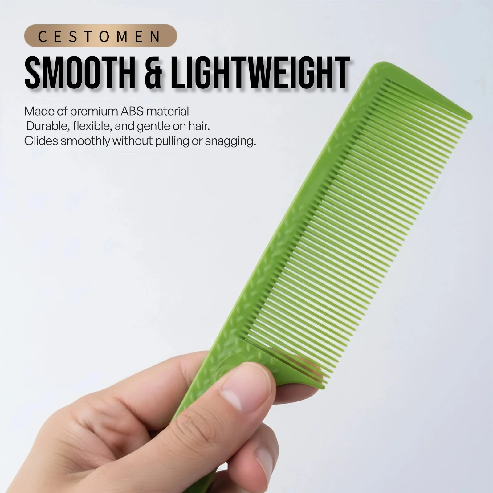 1Pcs New Pro Barber Hairdressing Clipper Comb Heat Resistant Flattop Hair Cutting Comb for Hairdresser Salon Beauty Tools