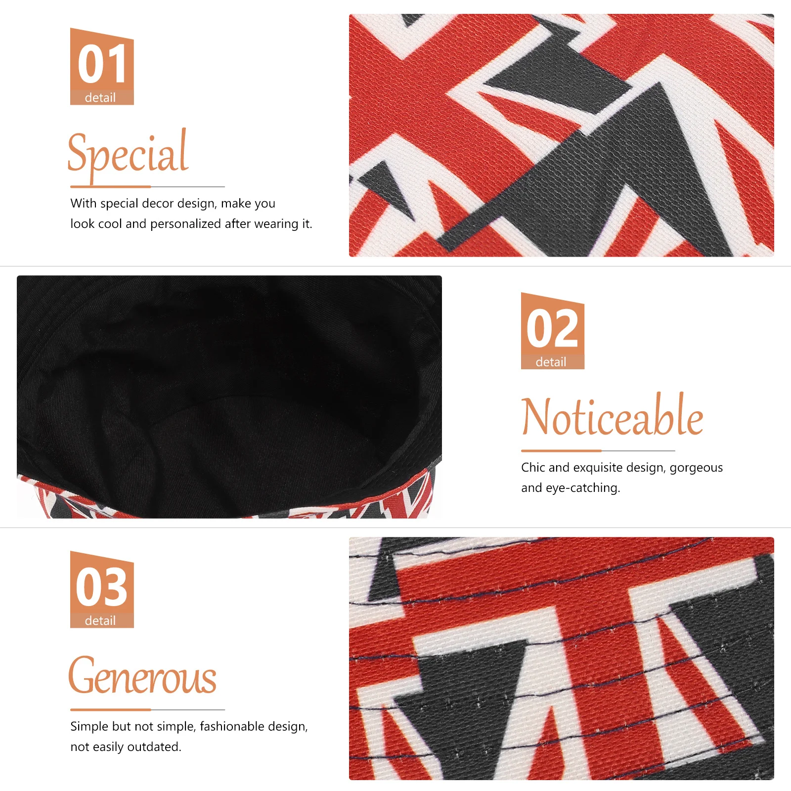

British Bucket Hat Cotton Material Summer Sunhat Festival Garden Party Union Jack Fisherman Hats Union Jack Hats