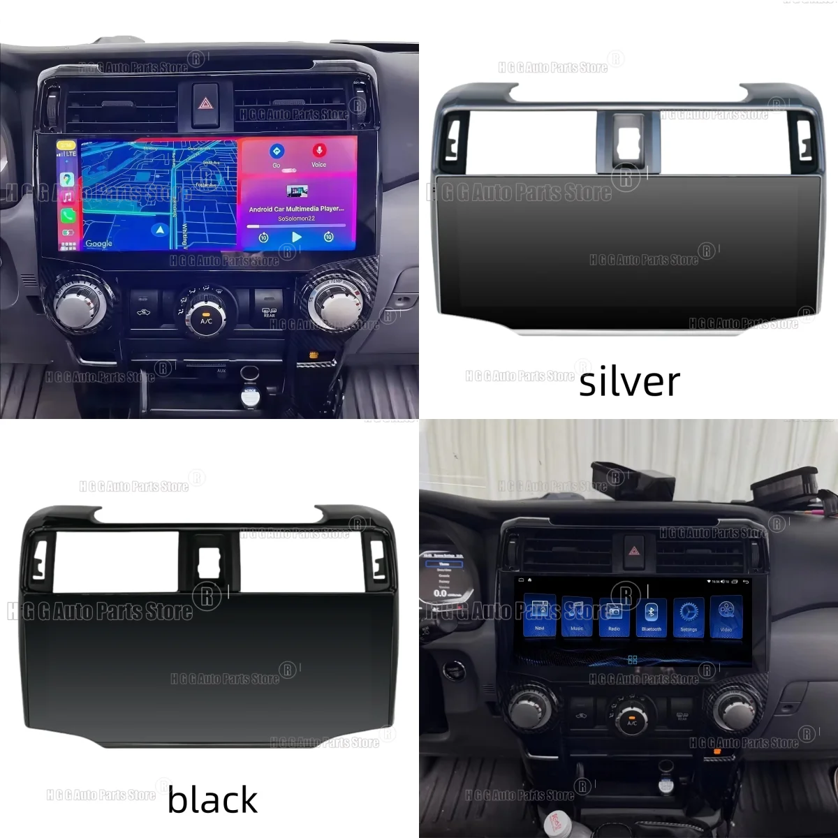 Pantalla táctil HD de 12.3 pulgadas para Toyota 4Runner 2010-2023, Android 13, GPS, navegación, Carplay, reproductor multimedia para automóvil, unidad principal.
