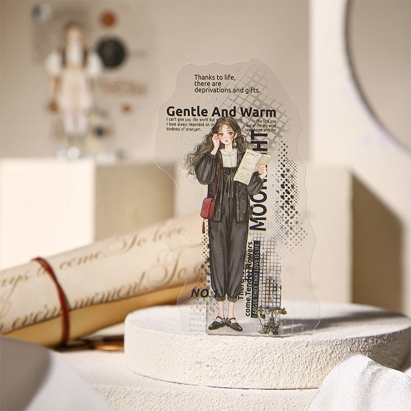 

Card Lover, 10 шт. [серия Trailblazer] Водонепроницаемый персонаж, портативный аккаунт, наклейка для домашних животных, бумажный материал, набор для скрапбукинга