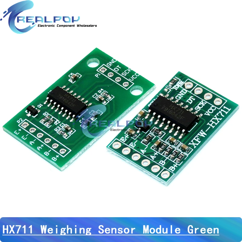 HX711 AD serial port module single-chip electronic scale weighing sensor 24-bit precision pressure sensor